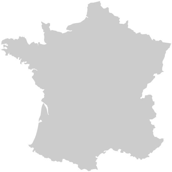 Carte agences france