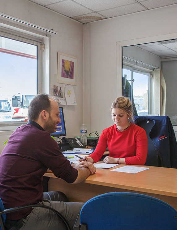 conseils en agence Laurent déménagements