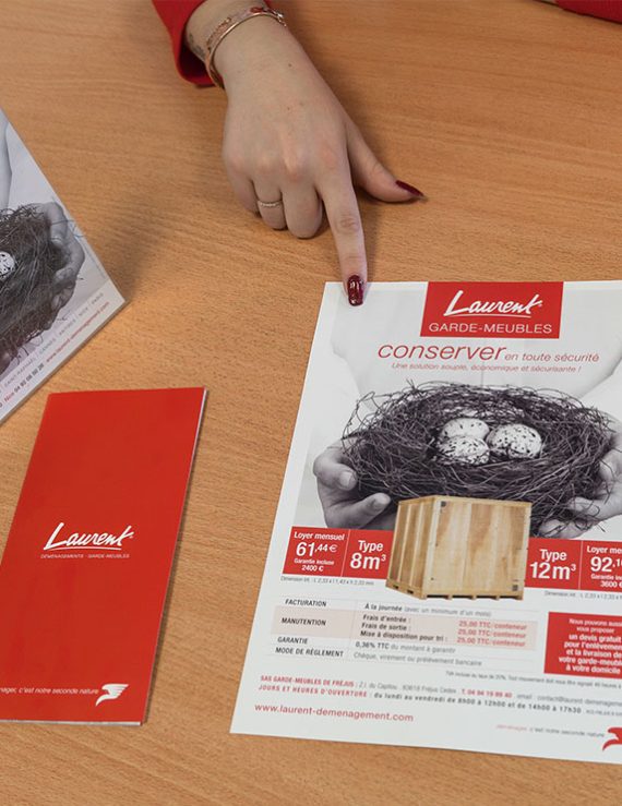 flyers Laurent déménagements